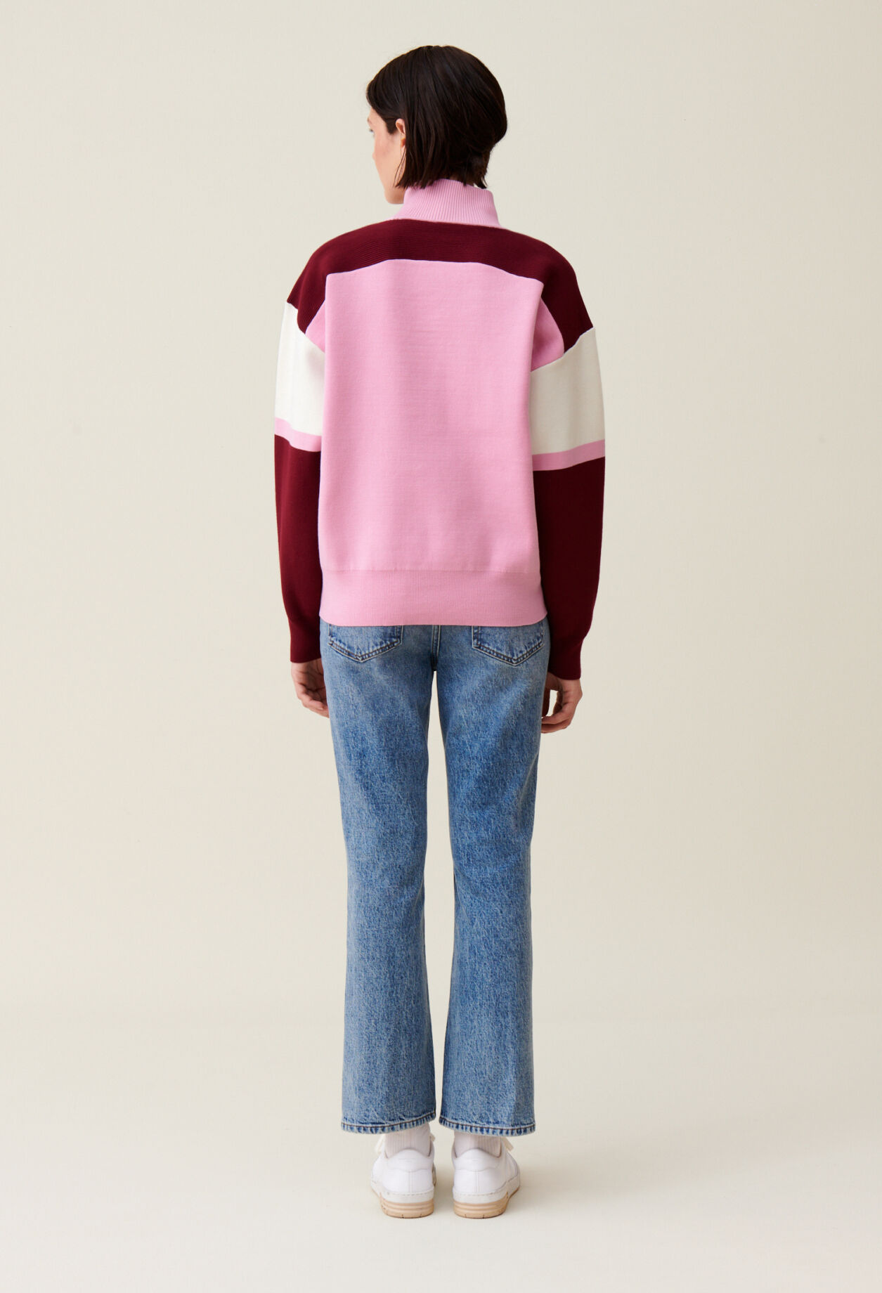 Minimum trucker collar sweatshirt