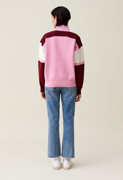 Minimum trucker collar sweatshirt