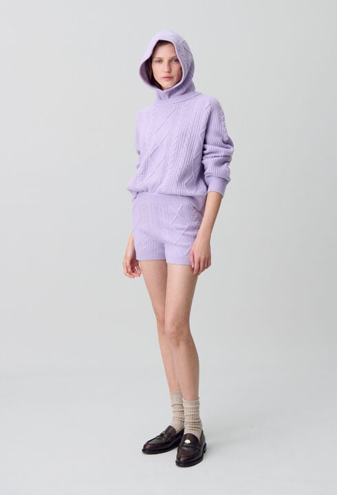 Short Knit Cardigan