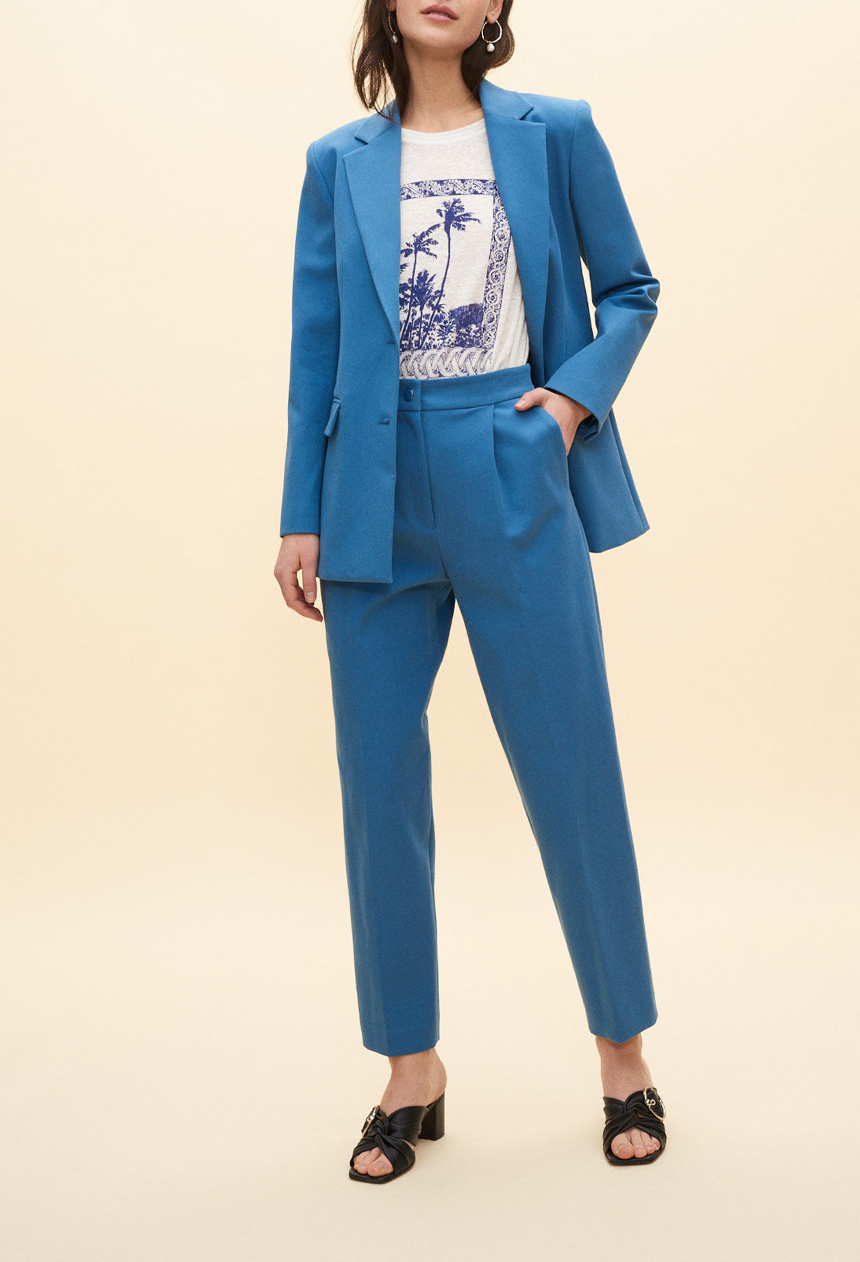 Blue blazer