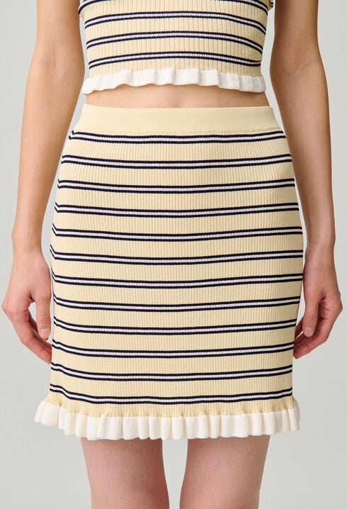 Striped skirt
