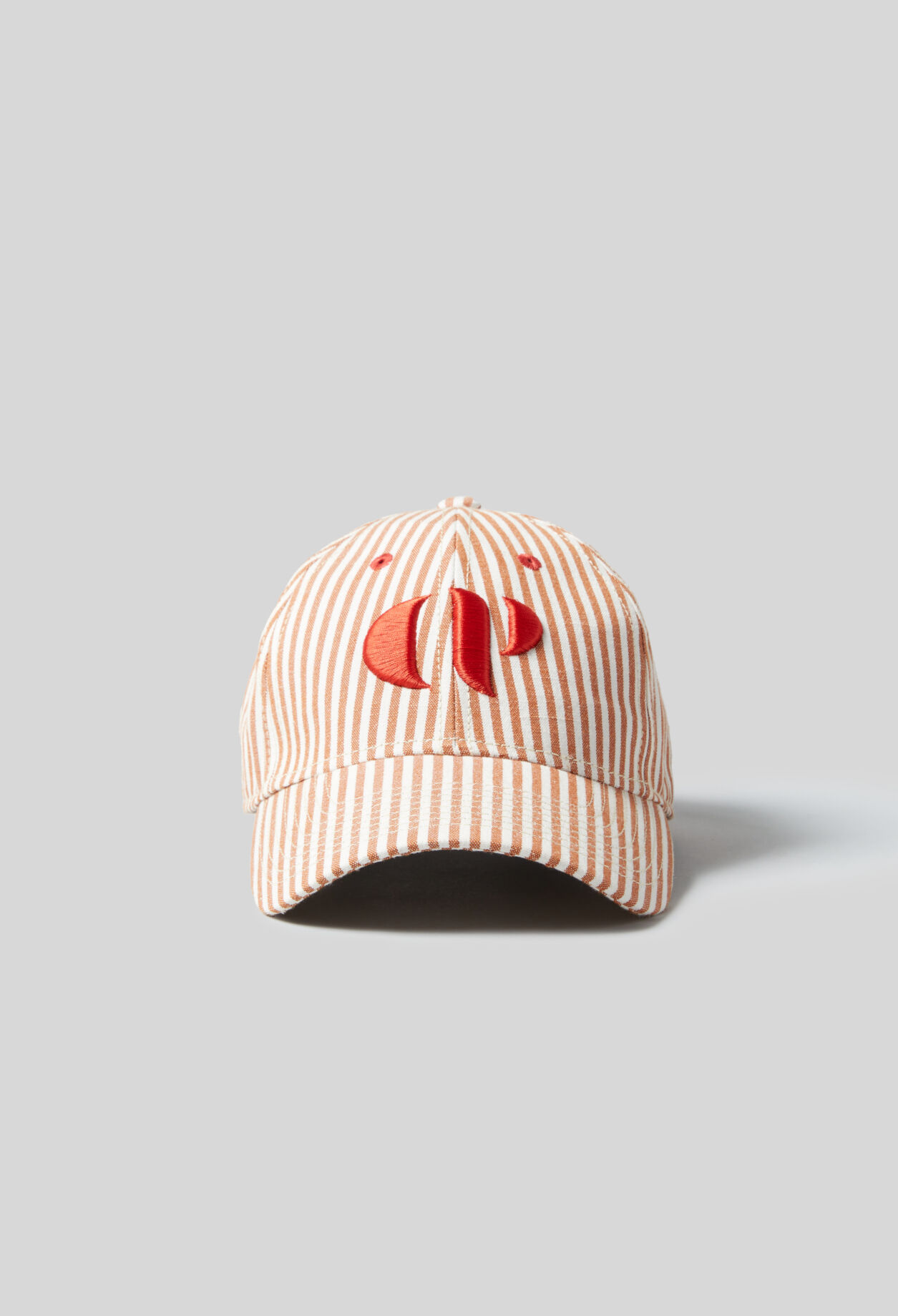 Striped Monogram Cap CP