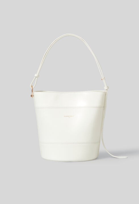 Solveig leather bucket bag
