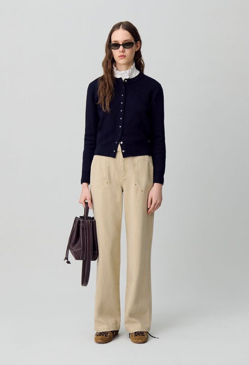 Fine Knit Cardigan