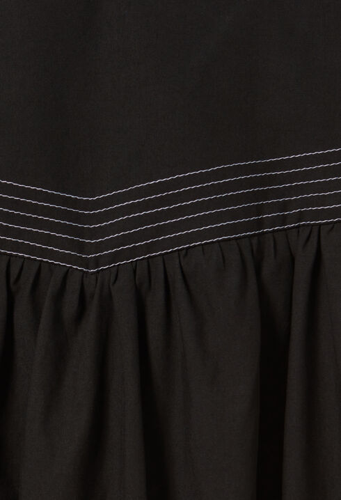 Long Basque Skirt