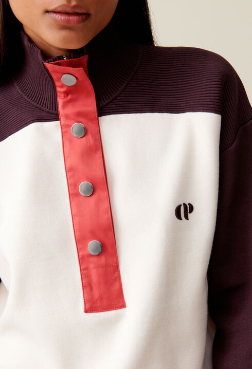 Minimum Sweatshirt Stand-Up Collar