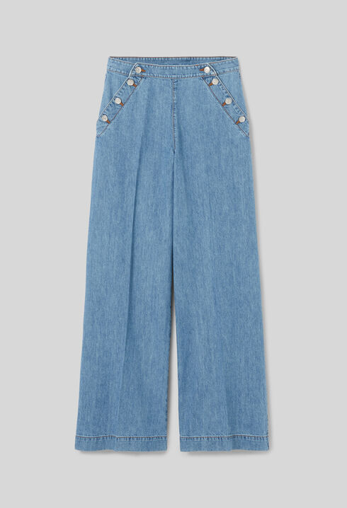 Sailor denim jeans