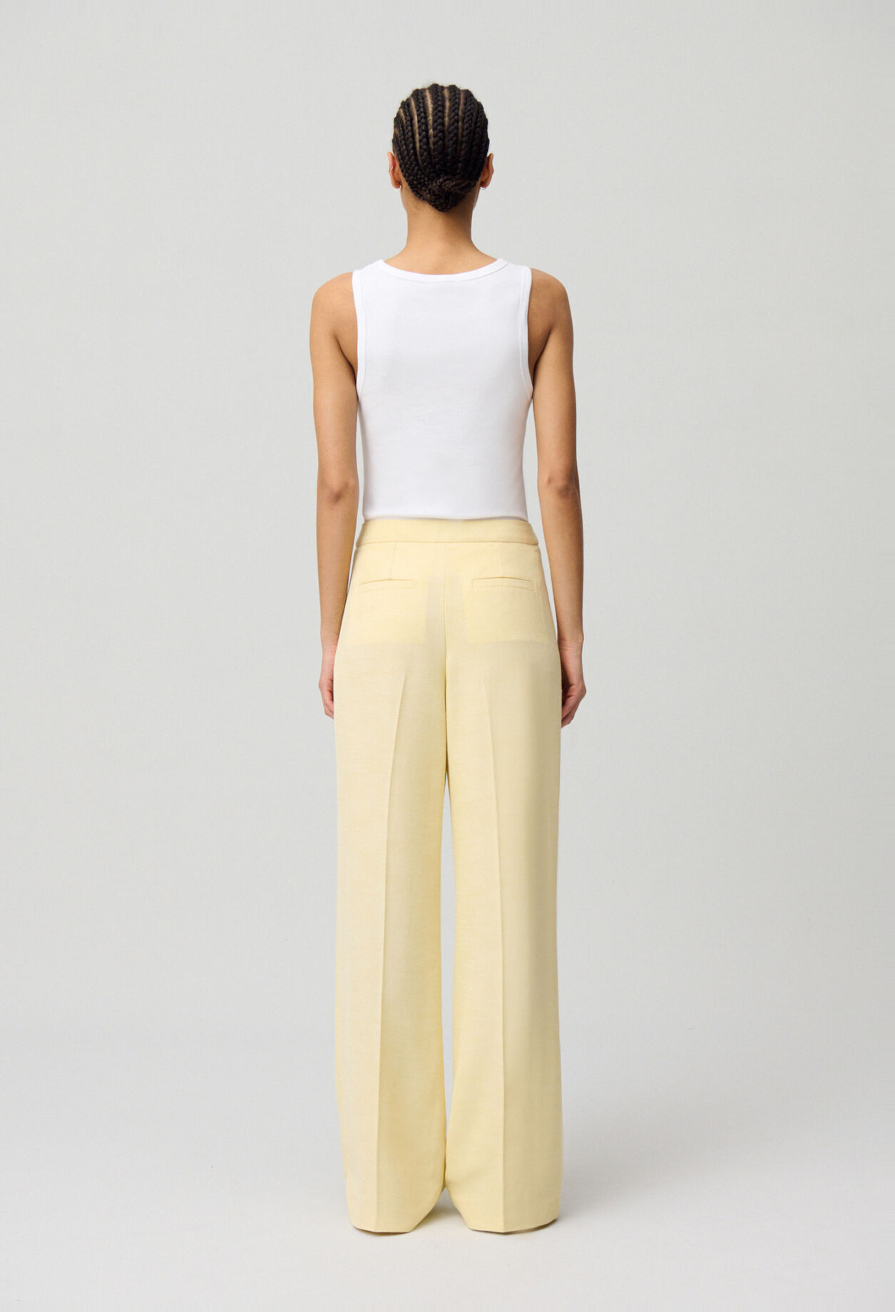 Straight-Leg Sailor Trousers