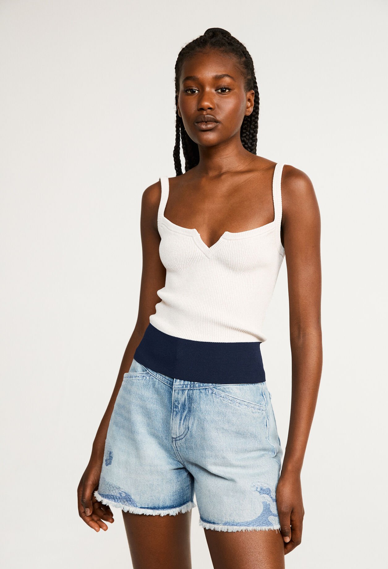 Knit vest