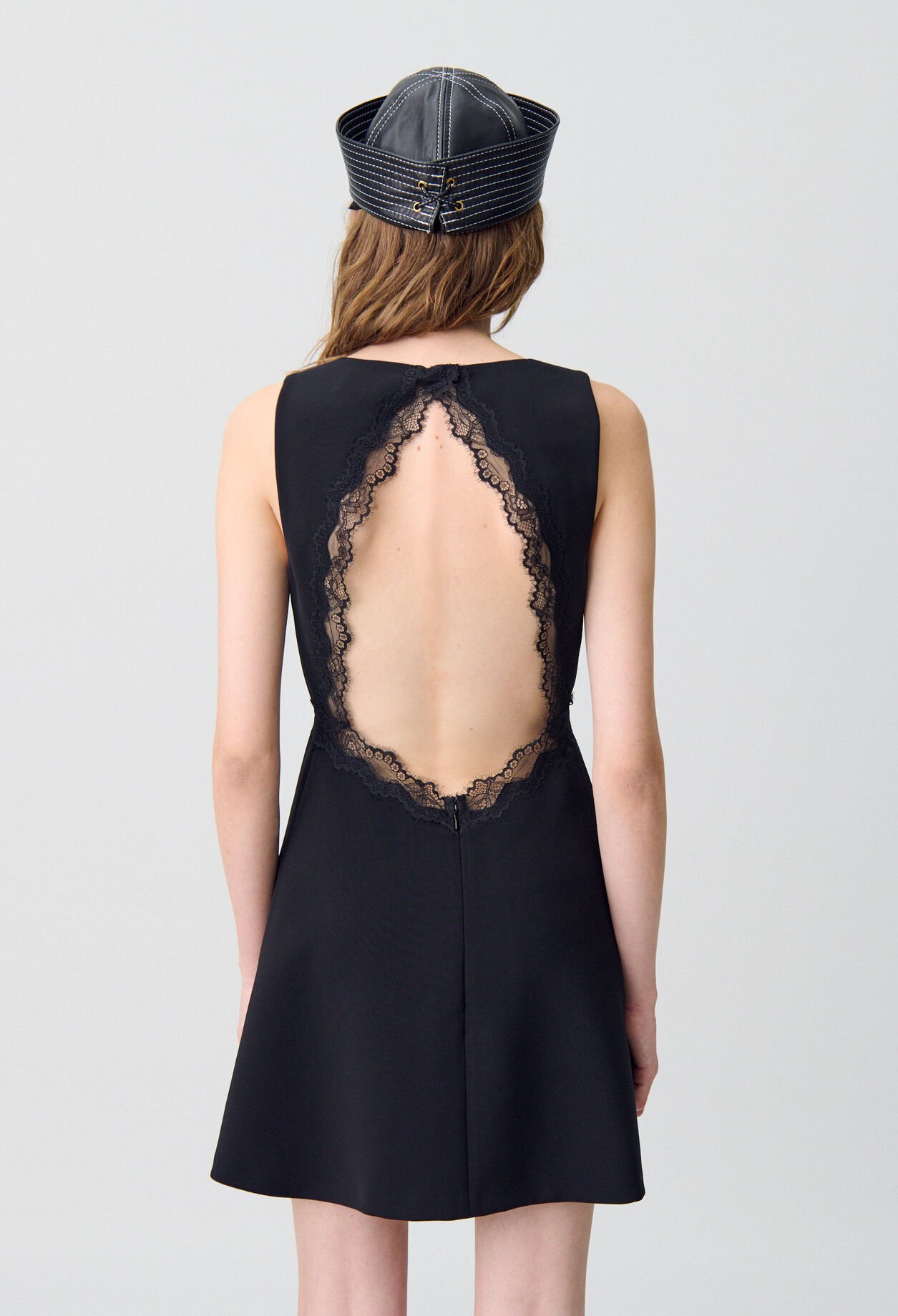 Lace Backless Dress