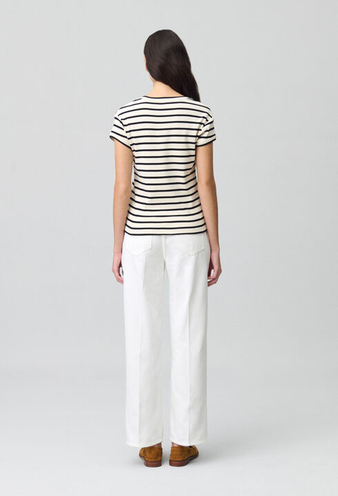 Striped Short Sleeve T-shirt