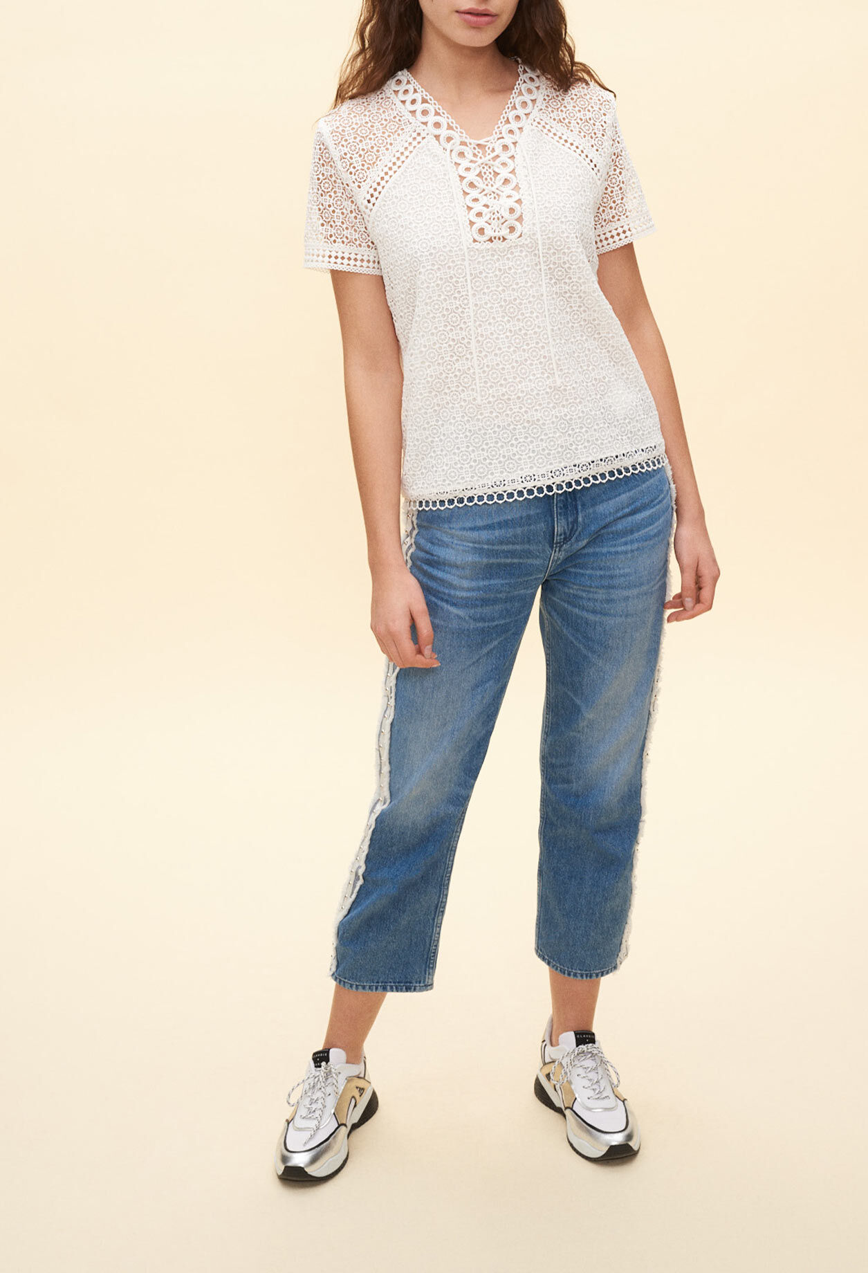 限定値下 Time is on BALFAS LACE O/C SHIRT 限定値下 Time is on BALFAS LACE O/C SHIRT If Only Studio