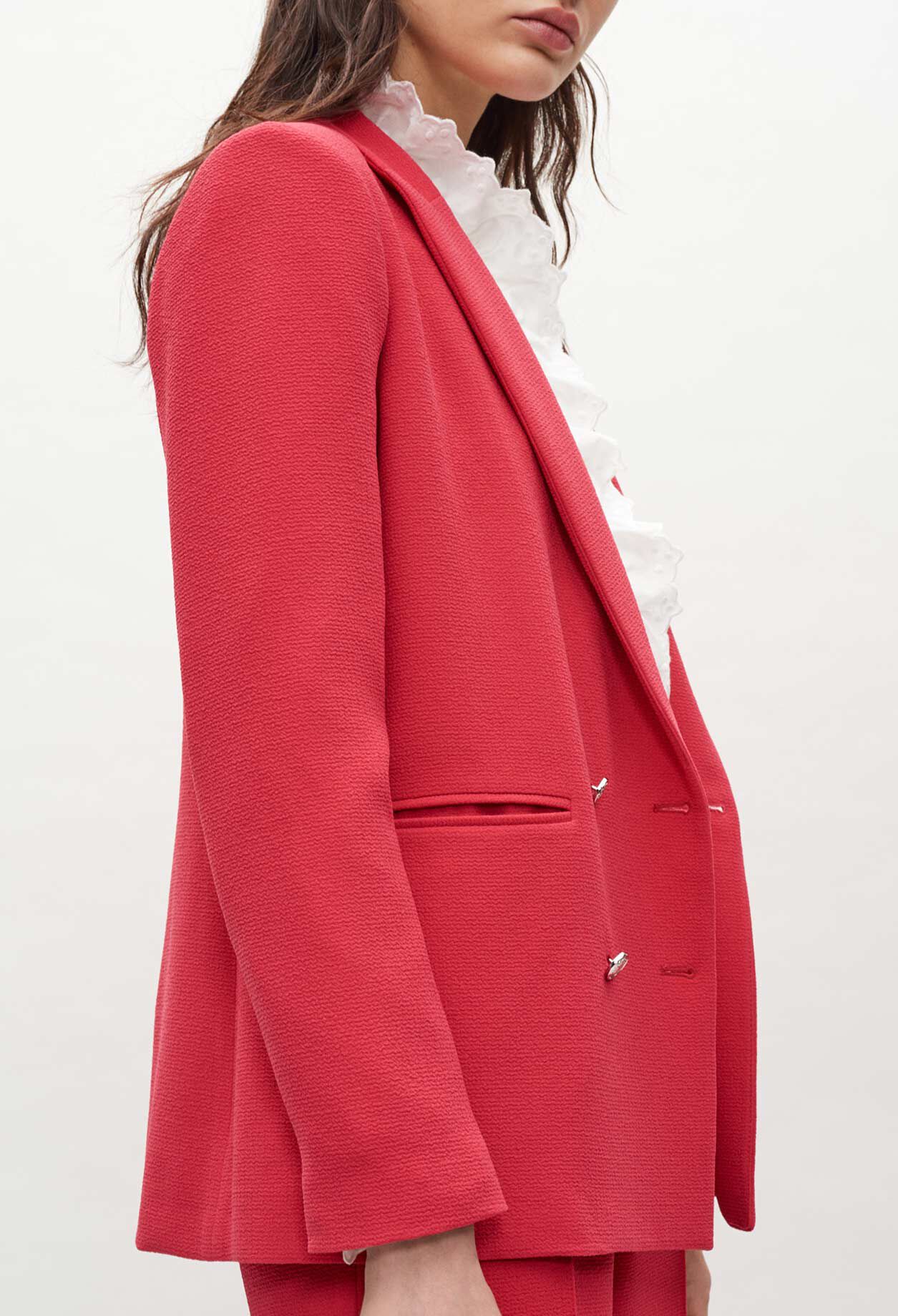 Double-breasted blazer jacket