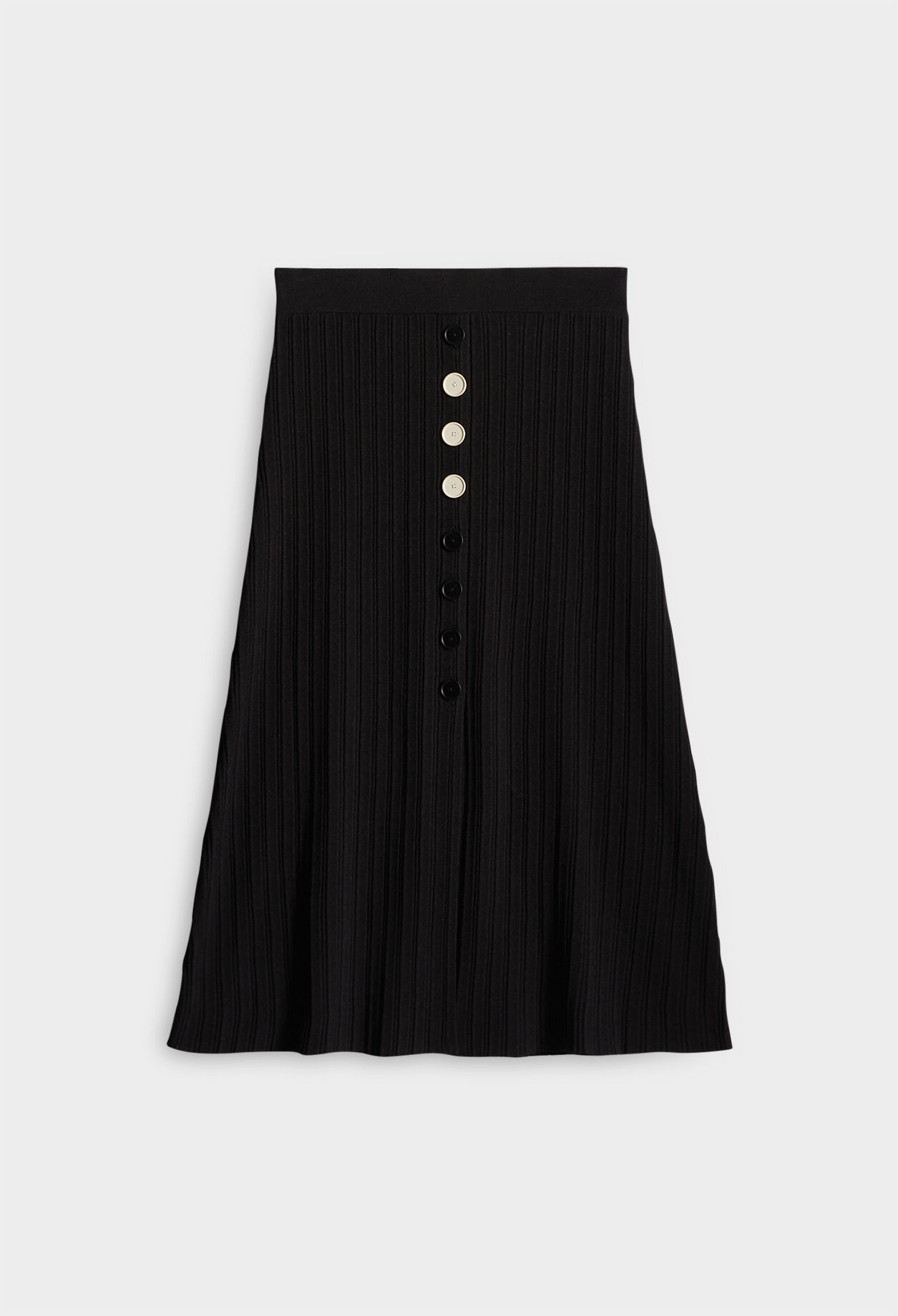 Long knitted skirt