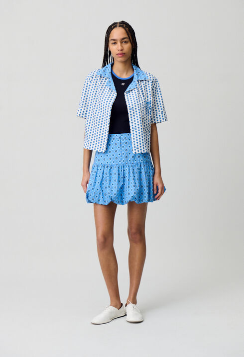 Bubble Mini Skirt