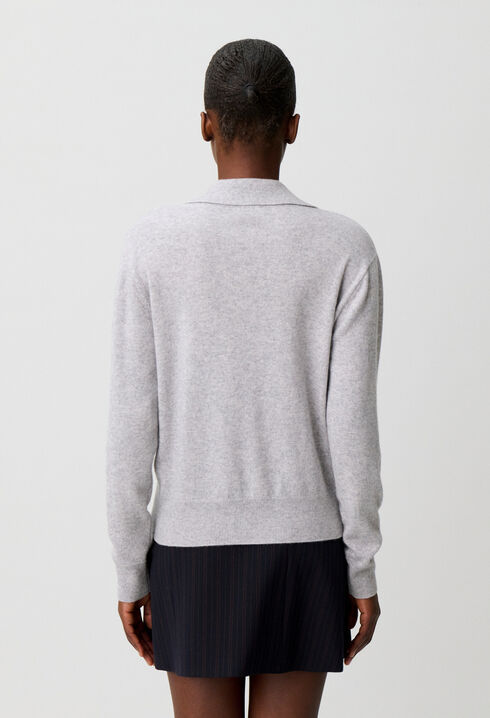 Wool Polo Jumper