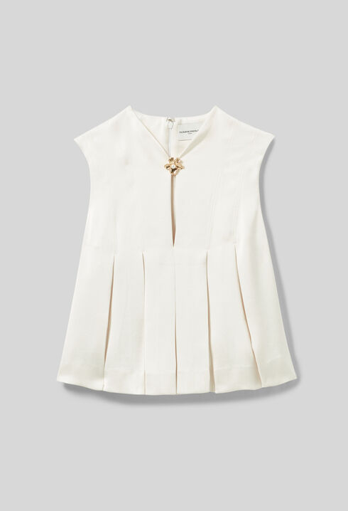 Flowy sleeveless top