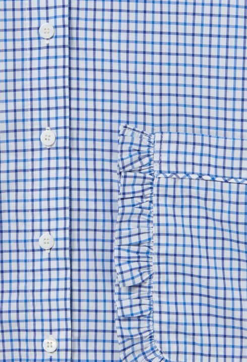 Checked shirt with pockets