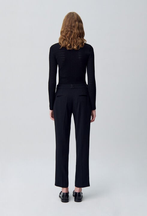 Plain tailored trousers 