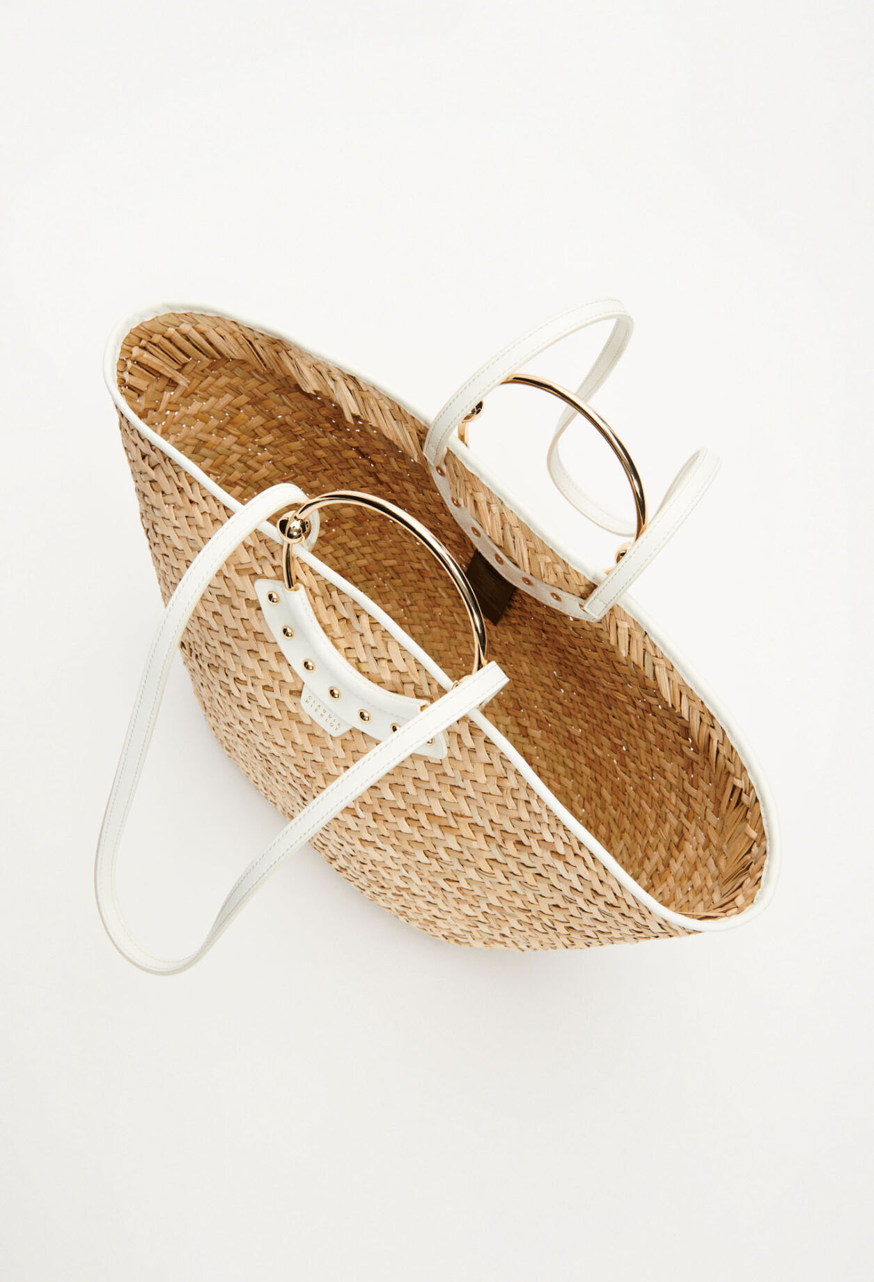 Large straw basket