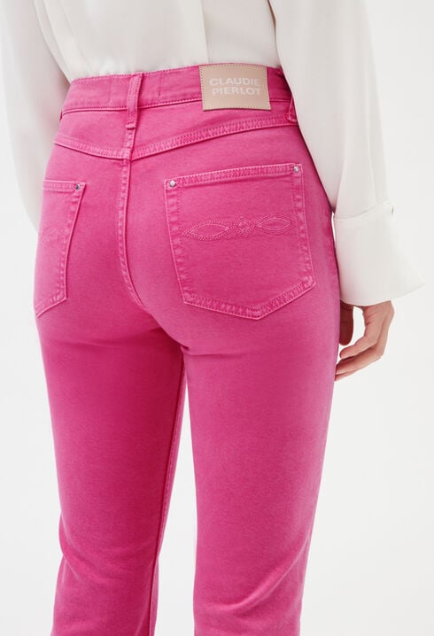 Pink jeans
