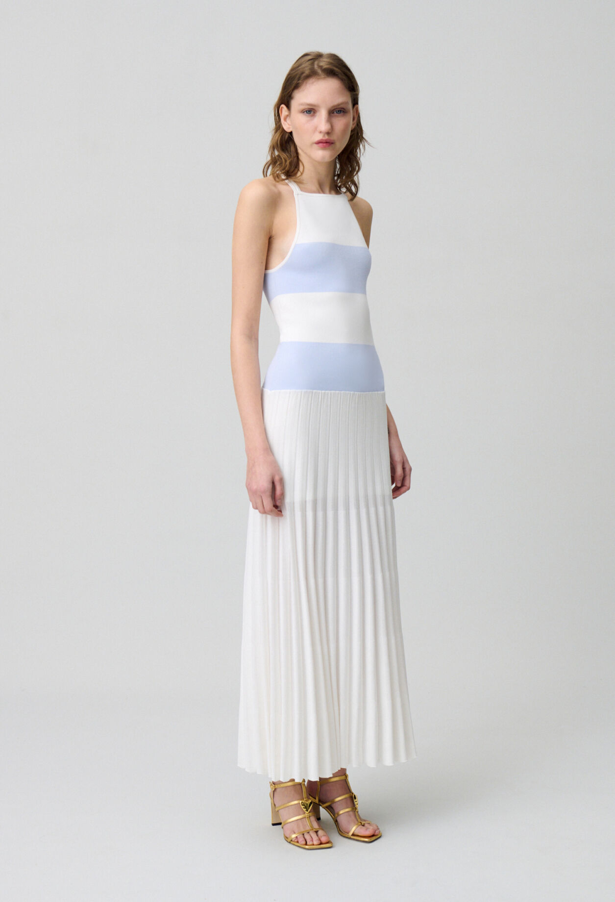 Long knitted dress