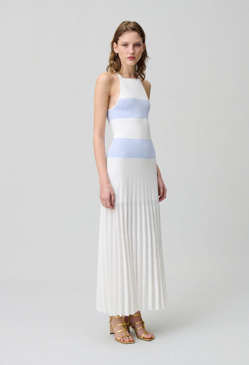 Long knitted dress