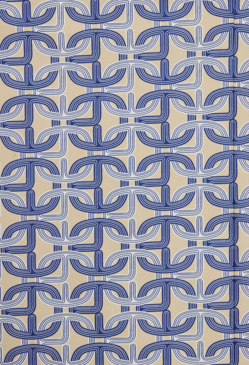 Short A-line skirt with monogram