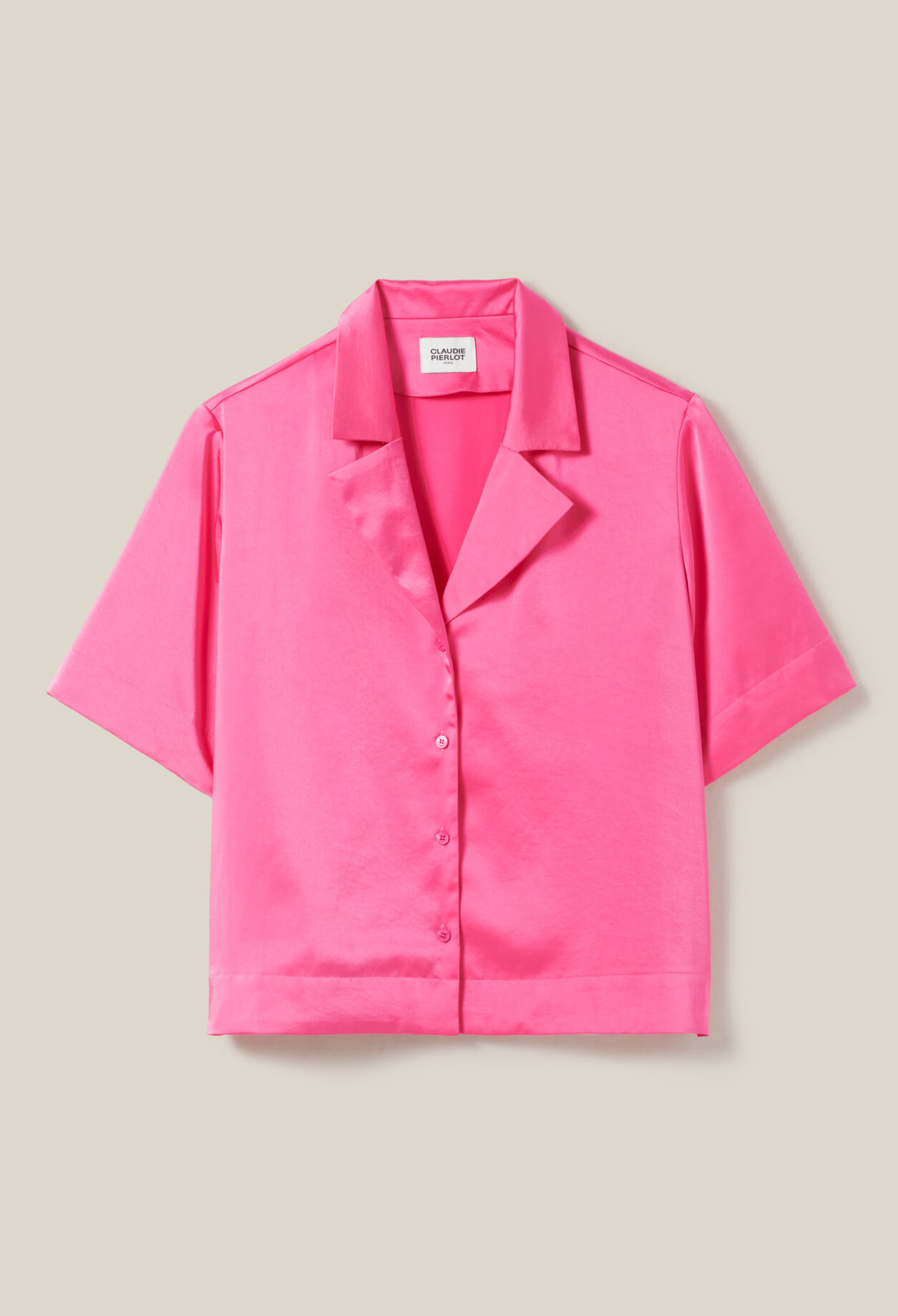 Floaty short-sleeved shirt