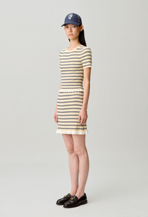 Striped skirt