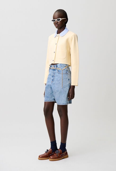 Knit cardigan