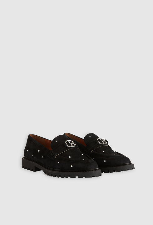 Suede loafers