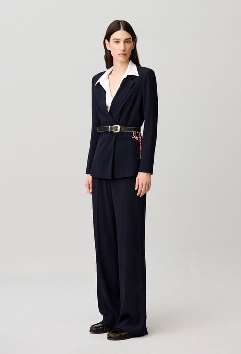 Double-breasted tailored jacket