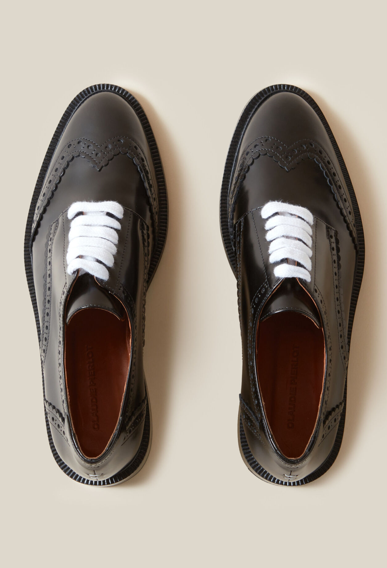 Patent Leather Derbies
