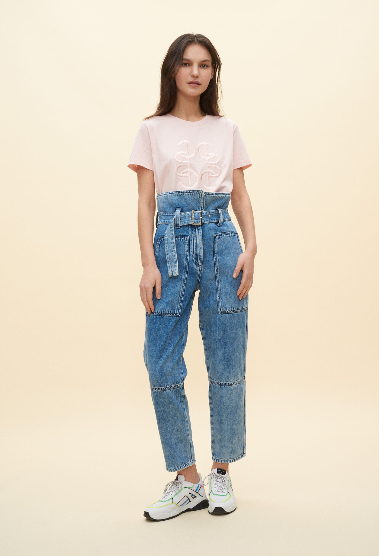 Embroidered t-shirt