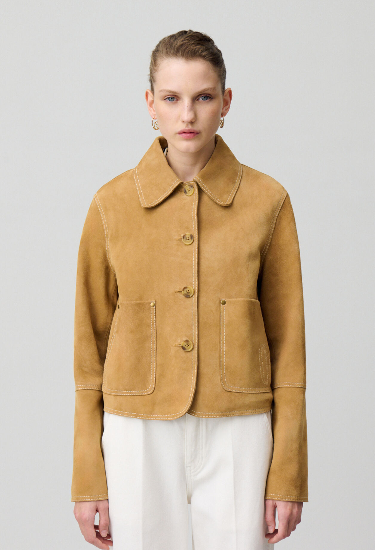 Suede Leather Jacket