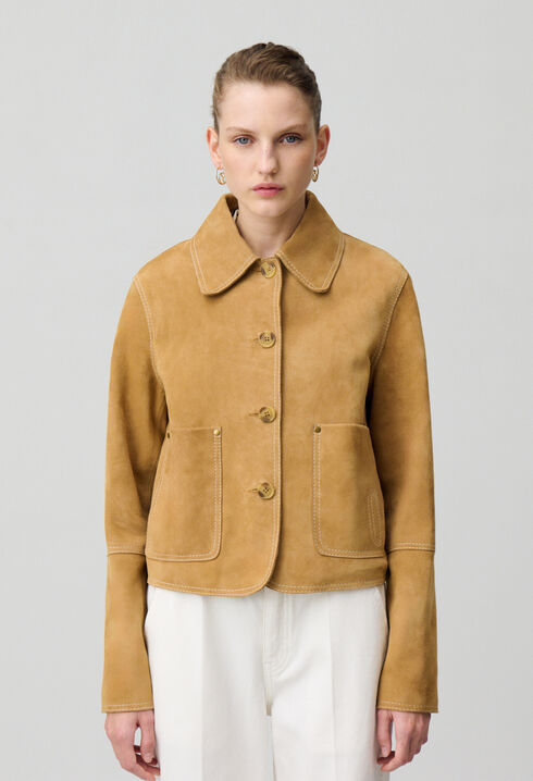 Suede Leather Jacket