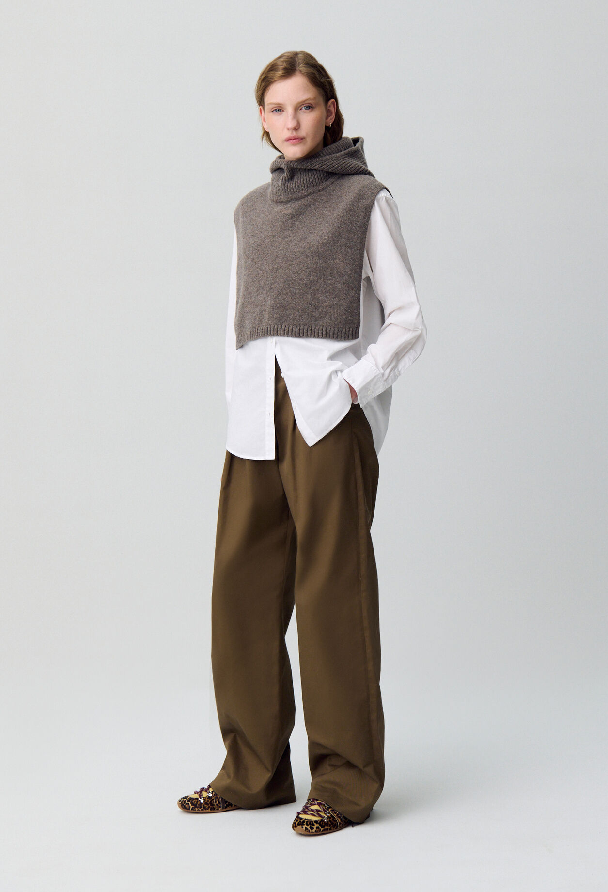 Hooded Knit Sweater