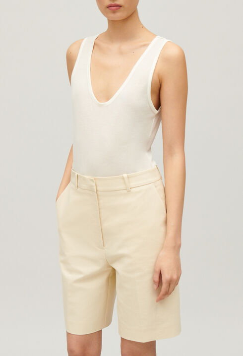 Ecru vest top