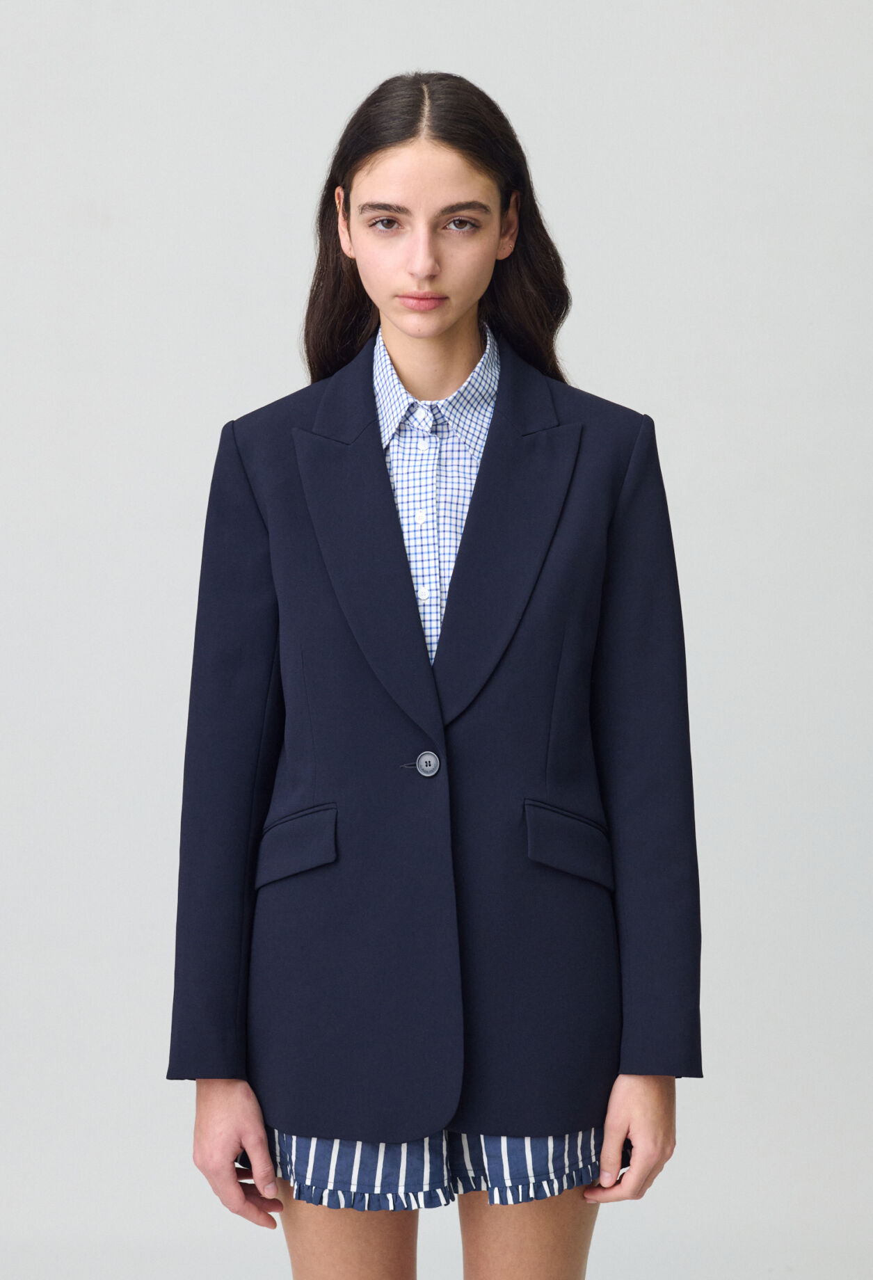 Fitted Tailored Blazer