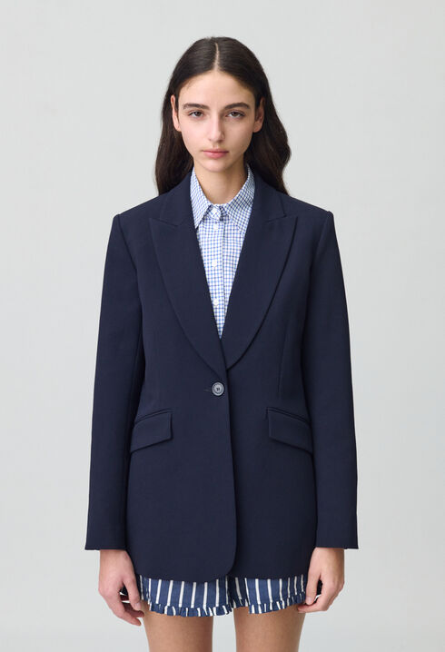 Fitted Tailored Blazer