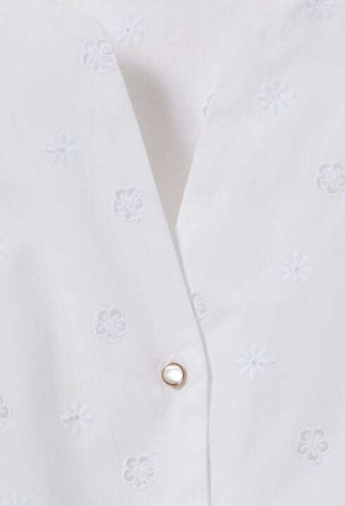Embroidered Stretch Shirt