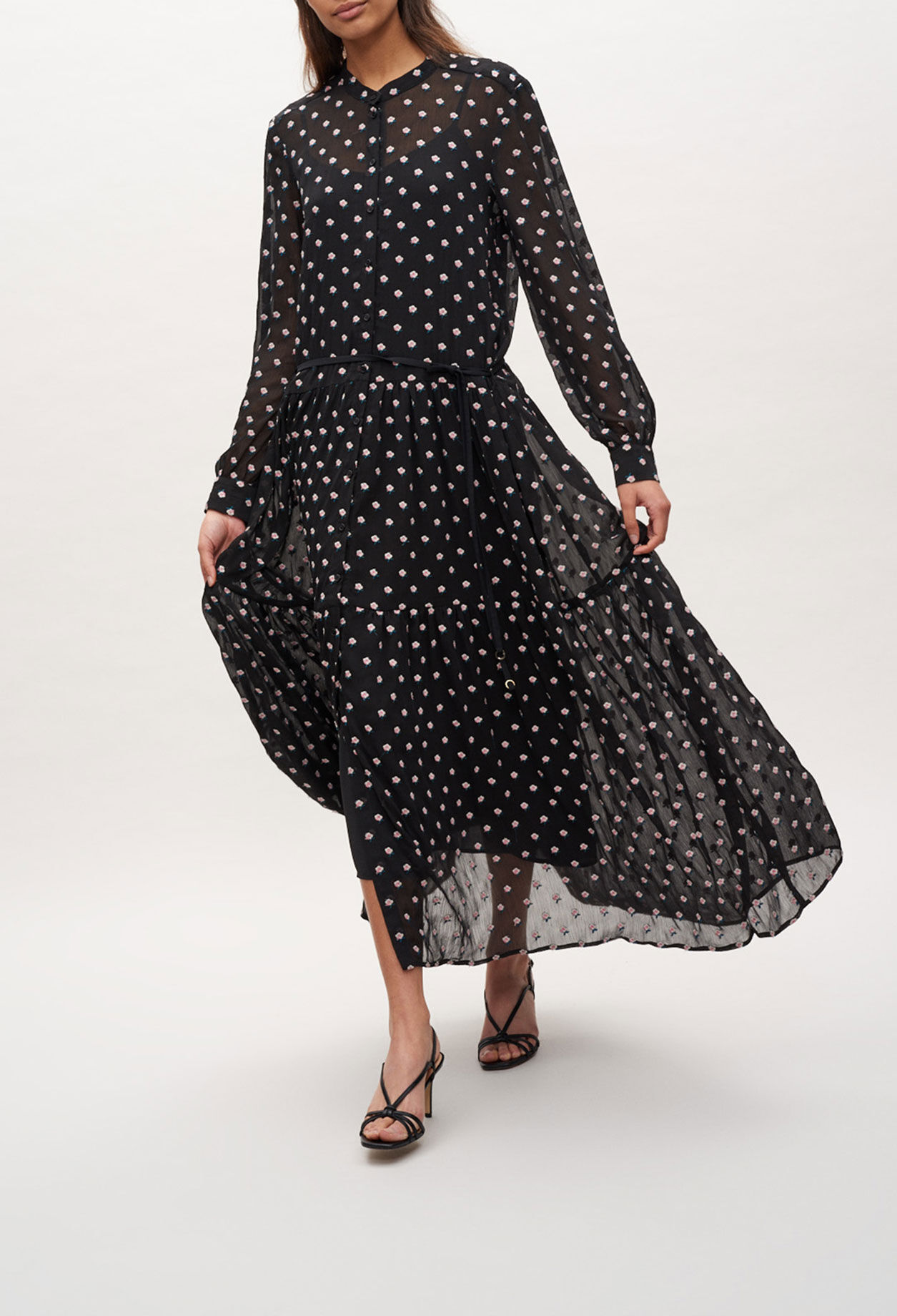Long flowery dress