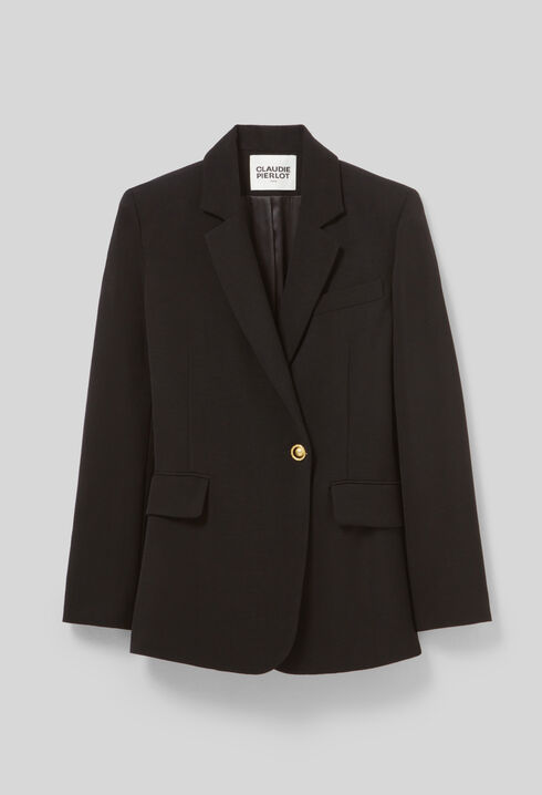 Buttoned blazer