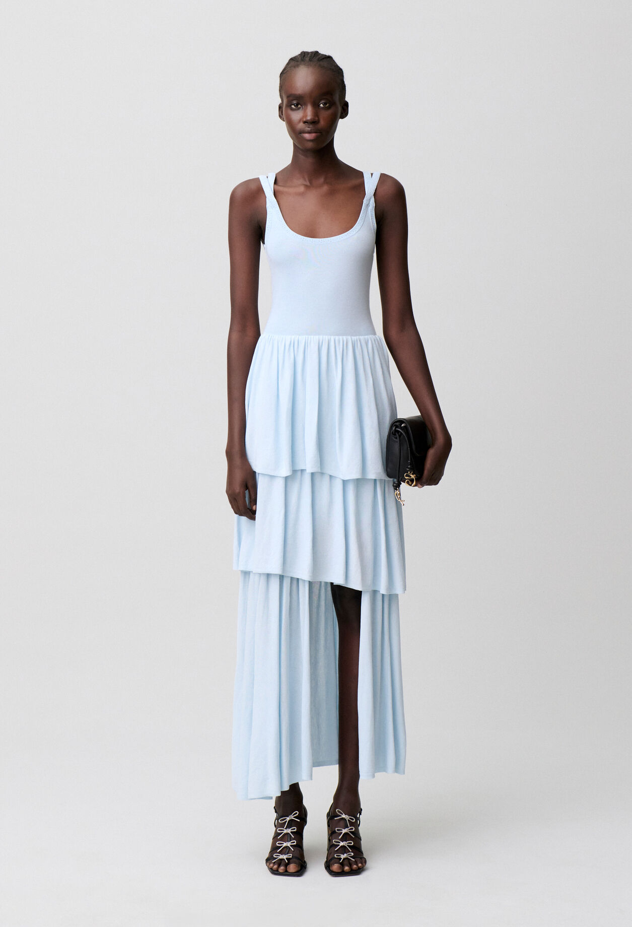 Long knitted dress