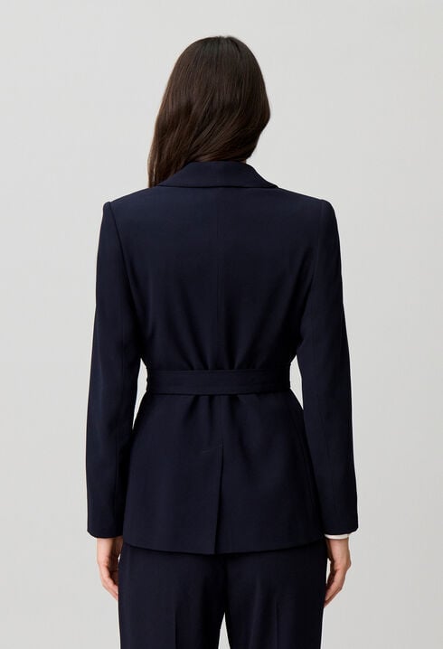 Double-breasted tailored jacket