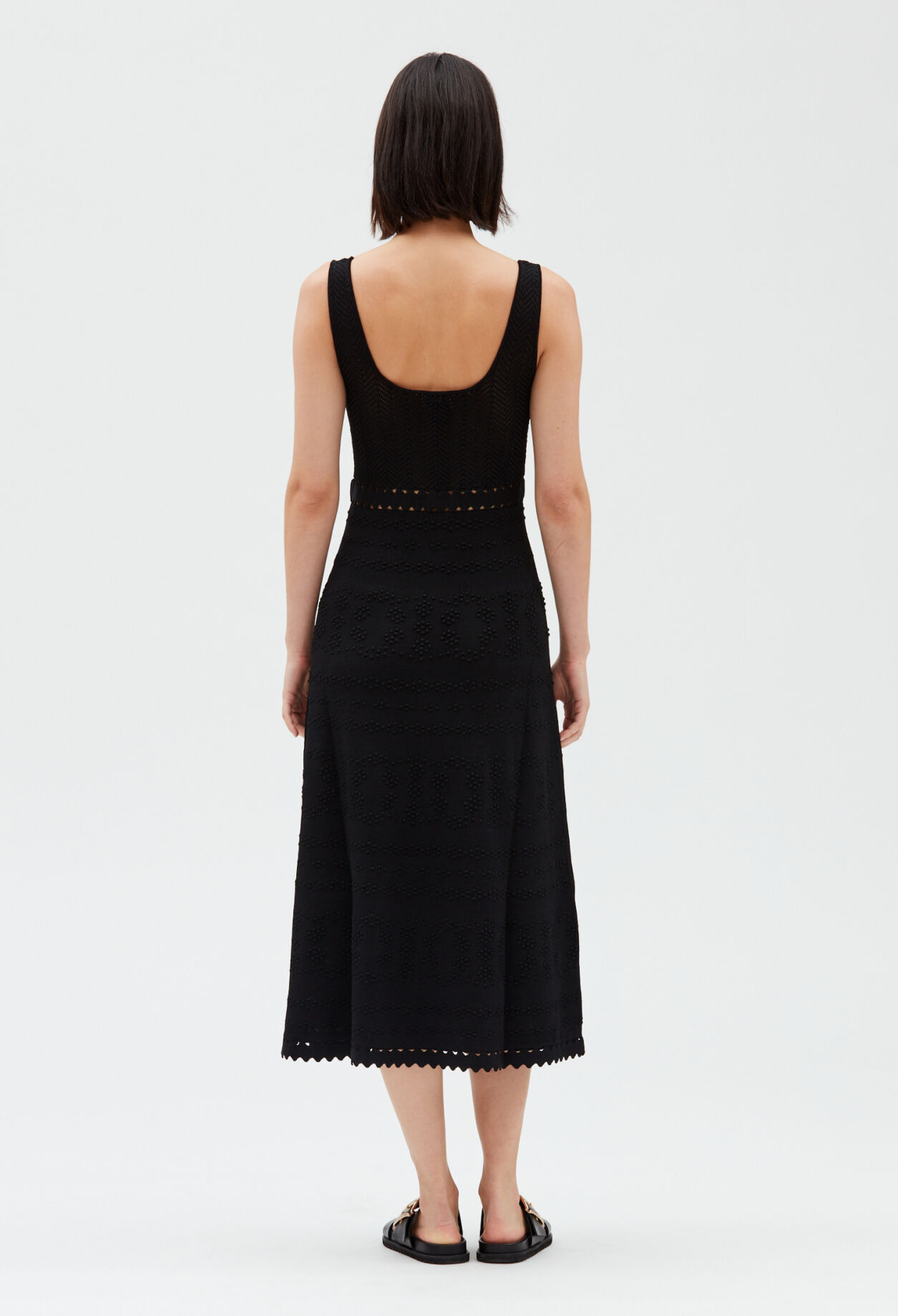 Midi jumper dress