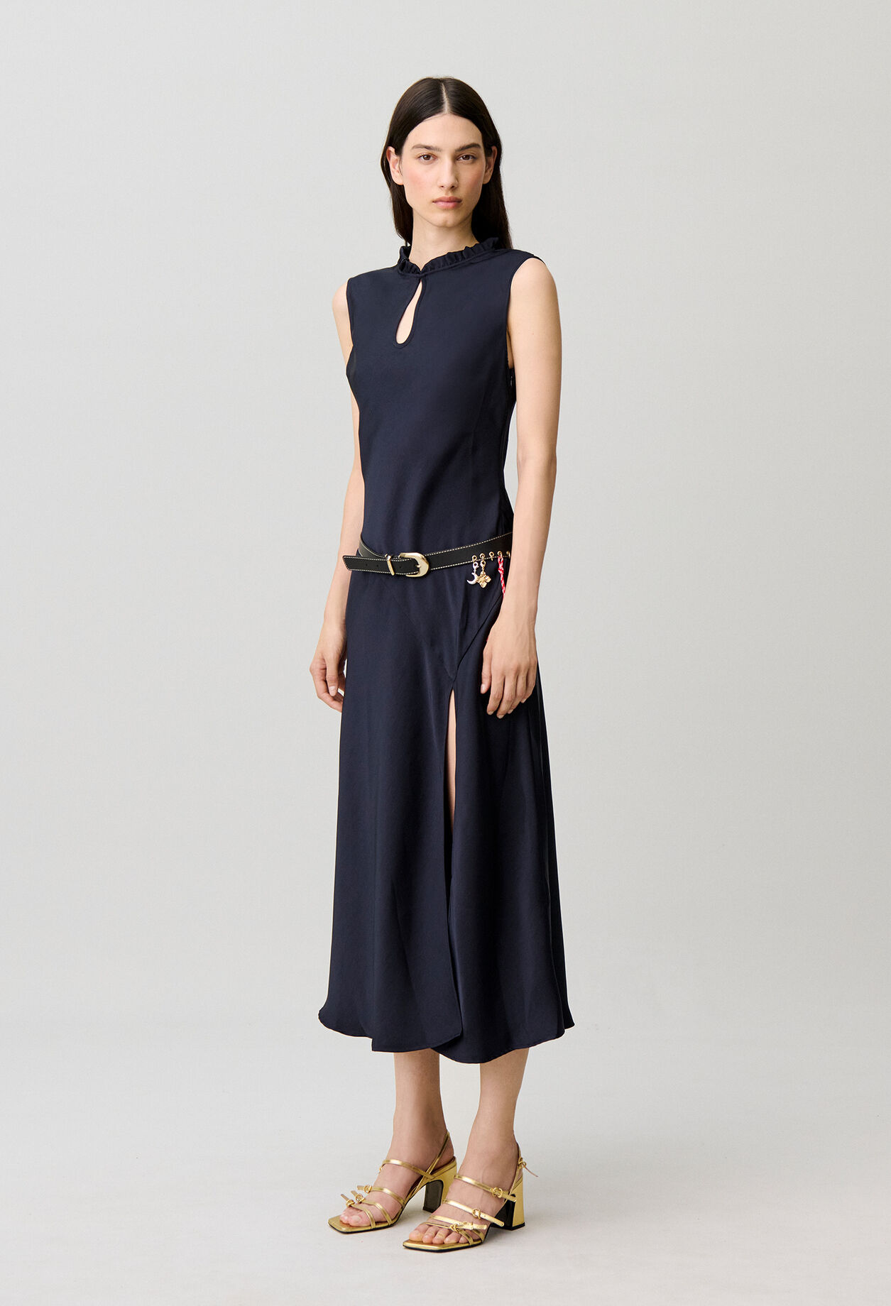 Flowy midi dress