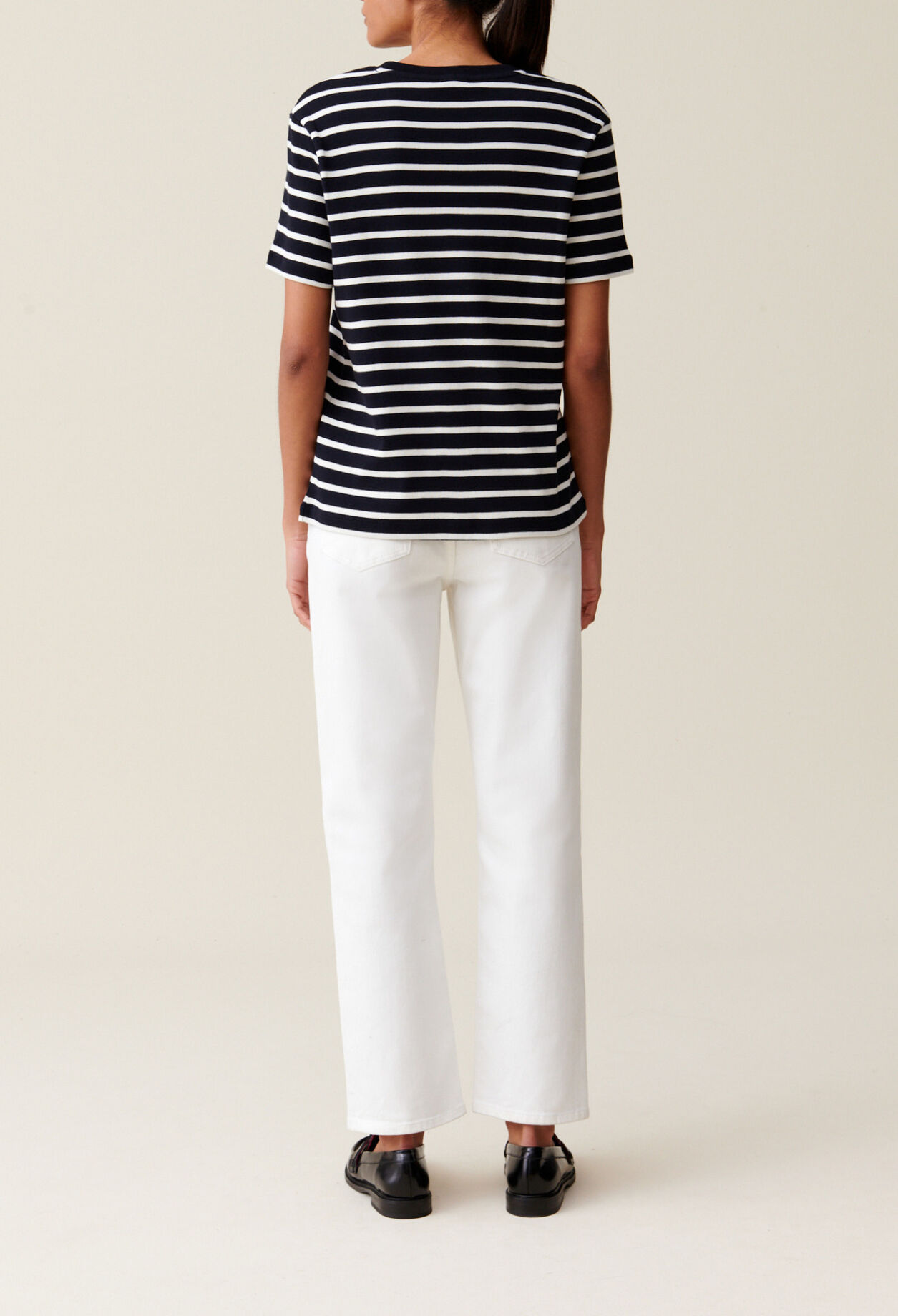 Sailor T-shirt Jean Toto embroidery