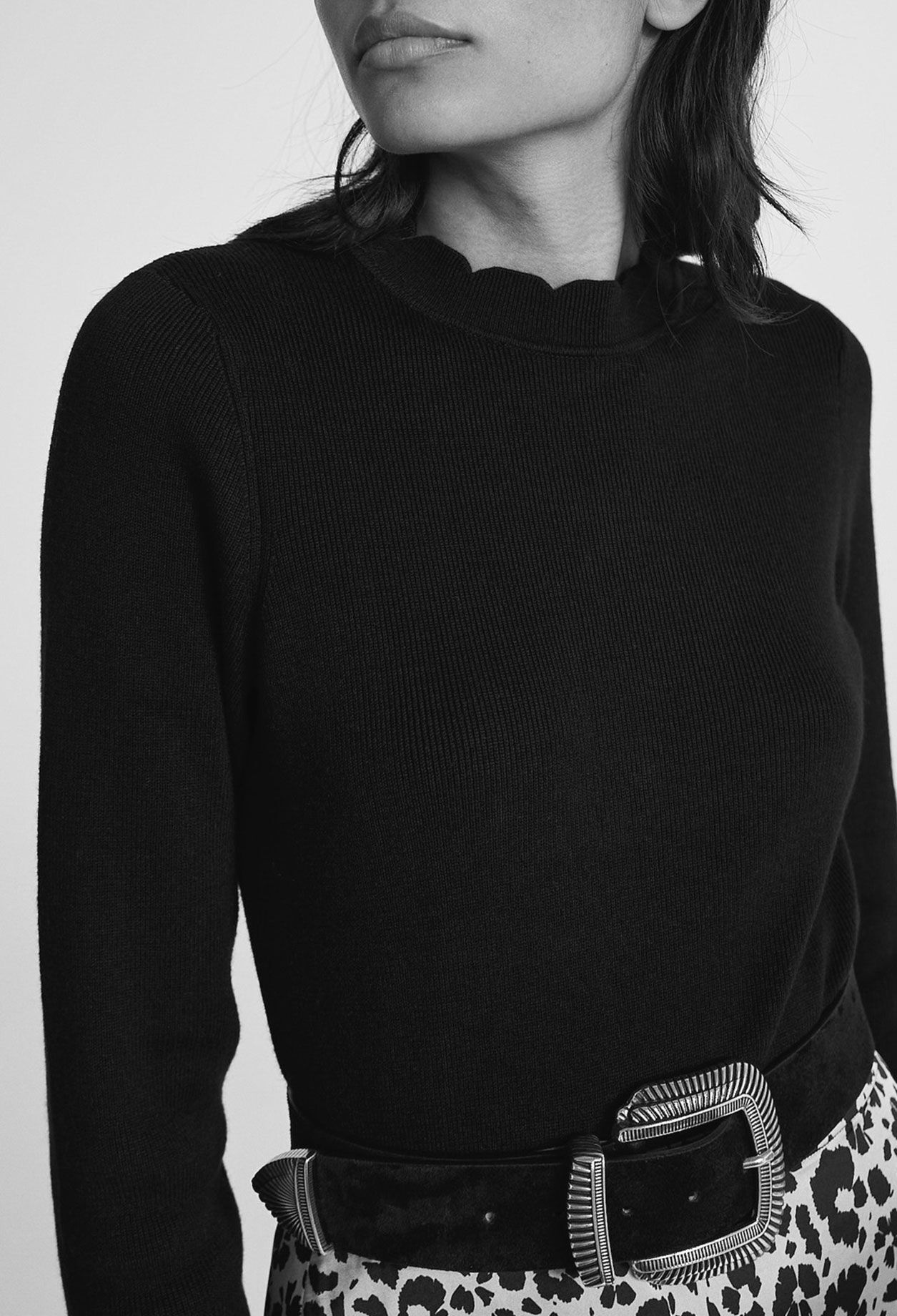 Long-sleeved pullover